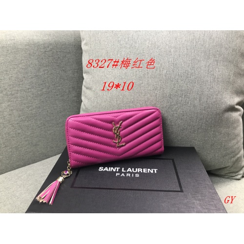 Yves Saint Laurent YSL Wallets For Women #991882 $19.00 USD, Wholesale Replica Yves Saint Laurent YSL Wallets