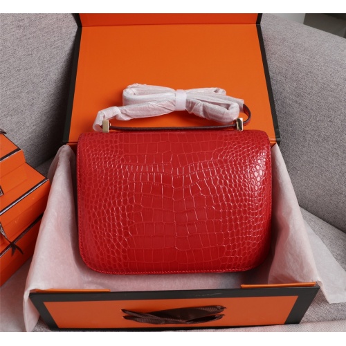 Replica Hermes AAA Quality Messenger Bags For Women #992250 $145.00 USD for Wholesale