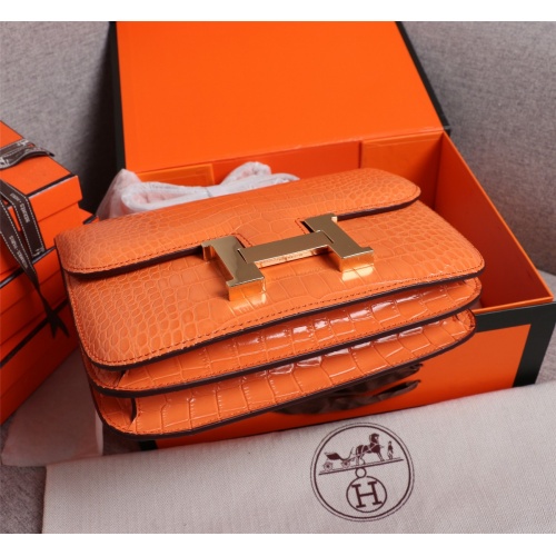 Replica Hermes AAA Quality Messenger Bags For Women #992251 $145.00 USD for Wholesale