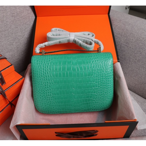 Replica Hermes AAA Quality Messenger Bags For Women #992259 $145.00 USD for Wholesale