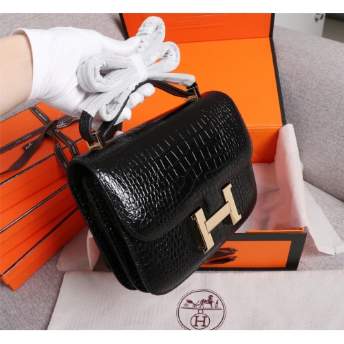 Replica Hermes AAA Quality Messenger Bags For Women #992262 $145.00 USD for Wholesale