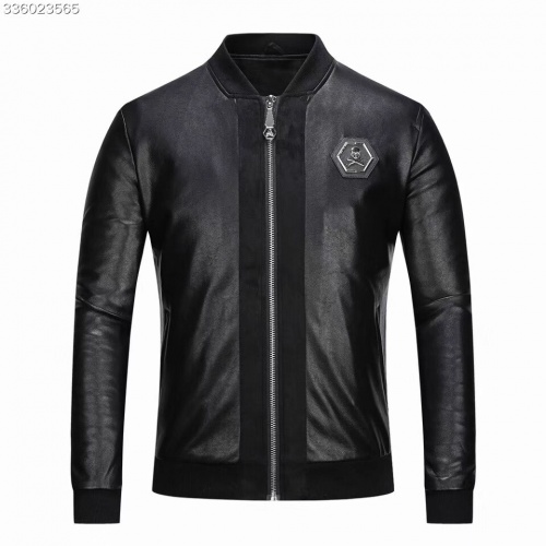 Replica Philipp Plein PP Jackets Long Sleeved For Men #992629 $102.00 USD for Wholesale