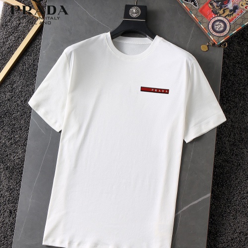 Prada T-Shirts Short Sleeved For Unisex #994805 $25.00 USD, Wholesale Replica Prada T-Shirts