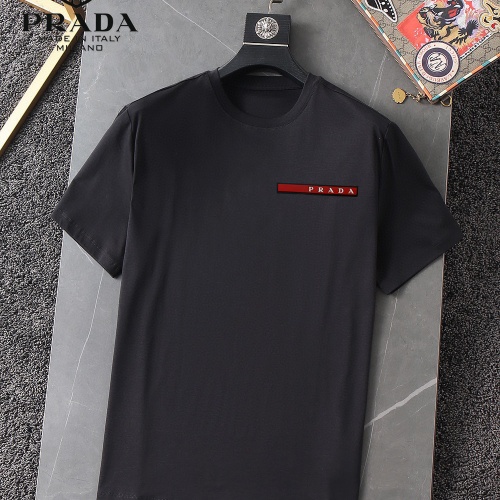 Prada T-Shirts Short Sleeved For Unisex #994806 $25.00 USD, Wholesale Replica Prada T-Shirts