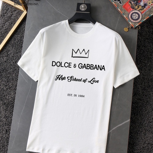 Dolce &amp; Gabbana D&amp;G T-Shirts Short Sleeved For Unisex #994824 $25.00 USD, Wholesale Replica Dolce &amp; Gabbana D&amp;G T-Shirts