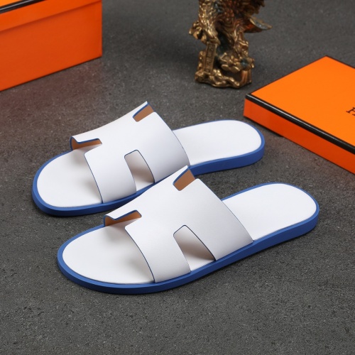 Hermes Slippers For Men #1003240 $48.00 USD, Wholesale Replica Hermes Slippers