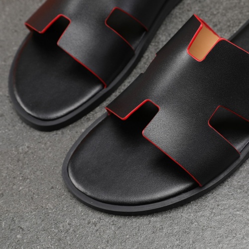 Replica Hermes Slippers For Men #1003243 $48.00 USD for Wholesale