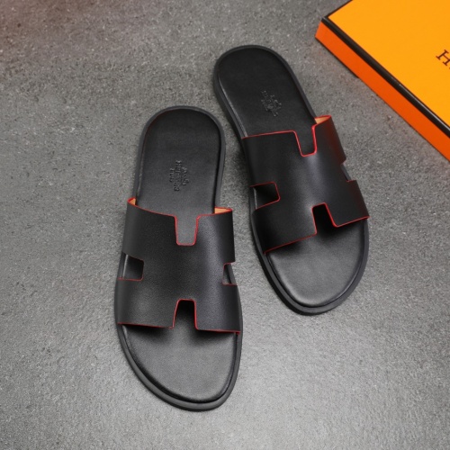 Replica Hermes Slippers For Men #1003243 $48.00 USD for Wholesale