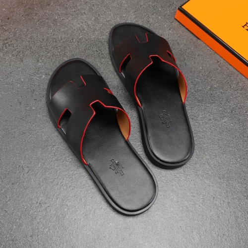 Replica Hermes Slippers For Men #1003243 $48.00 USD for Wholesale