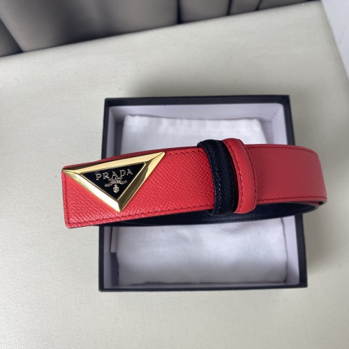 Prada AAA Quality Belts #1005000 $56.00 USD, Wholesale Replica Prada AAA Quality Belts