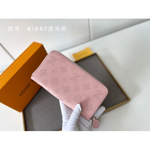 Replica Louis Vuitton AAA Quality Wallets #1005222 $45.00 USD for Wholesale