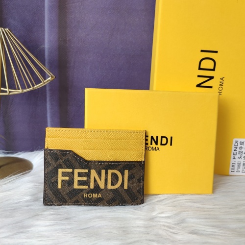 Fendi AAA Quality Card Case For Women #1005647 $41.00 USD, Wholesale Replica Fendi AAA+ Quality Wallet