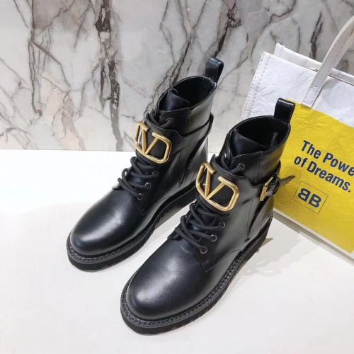 Valentino Boots For Women #1005694 $100.00 USD, Wholesale Replica Valentino Boots