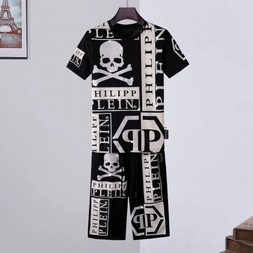 Philipp Plein PP Tracksuits Short Sleeved For Men #996844 $56.00 USD, Wholesale Replica Philipp Plein PP Tracksuits