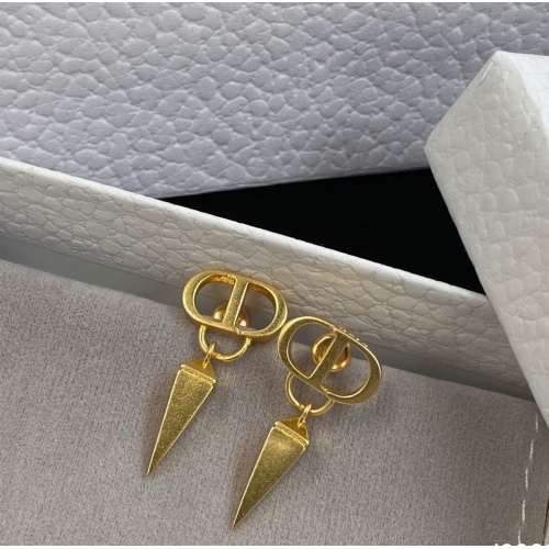 Replica Christian Dior Earrings For Women #997458 $25.00 USD for Wholesale