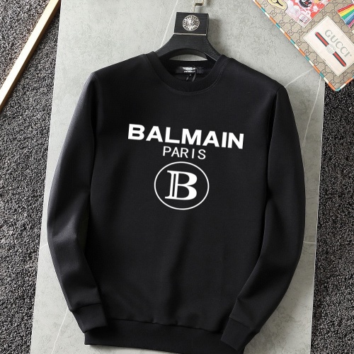 Balmain Hoodies Long Sleeved For Men #997951 $40.00 USD, Wholesale Replica Balmain Hoodies