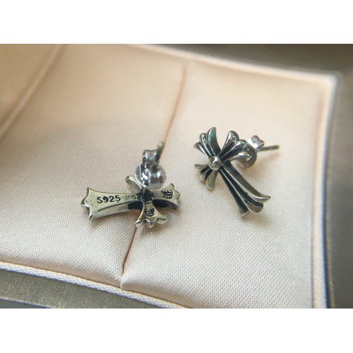 Replica Chrome Hearts Earrings For Women #1008055 $24.00 USD for Wholesale