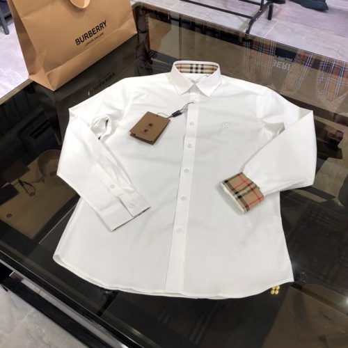 Burberry Shirts Long Sleeved For Men #1008983 $64.00 USD, Wholesale Replica Burberry Shirts