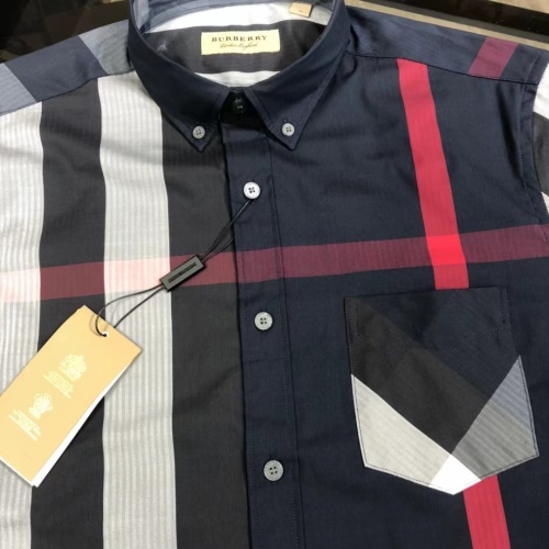 Replica Burberry Shirts Long Sleeved For Men #1009114 $64.00 USD for Wholesale