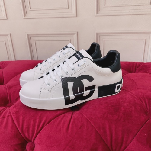 Dolce &amp; Gabbana D&amp;G Casual Shoes For Women #1009151 $98.00 USD, Wholesale Replica Dolce &amp; Gabbana D&amp;G Casual Shoes