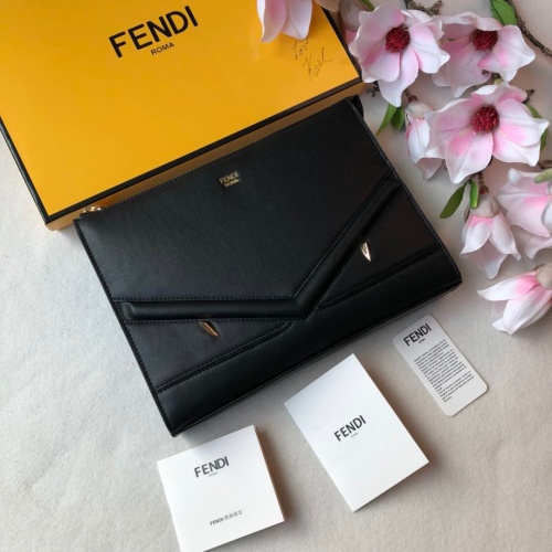 Fendi AAA Quality Wallet #1011639 $98.00 USD, Wholesale Replica Fendi AAA+ Quality Wallet