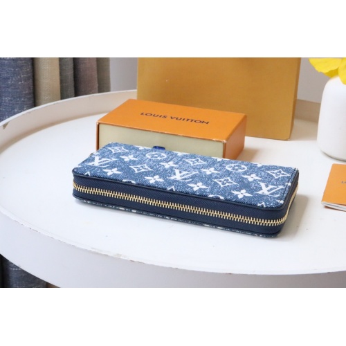 Replica Louis Vuitton AAA Quality Wallets #1011900 $98.00 USD for Wholesale