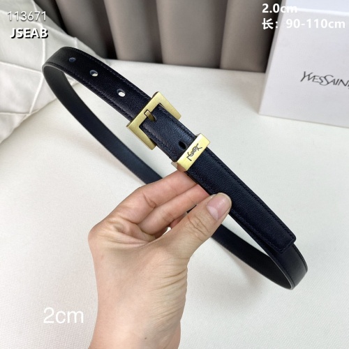 Yves Saint Laurent AAA Quality Belts For Women #1013294 $48.00 USD, Wholesale Replica Yves Saint Laurent AAA Quality Belts