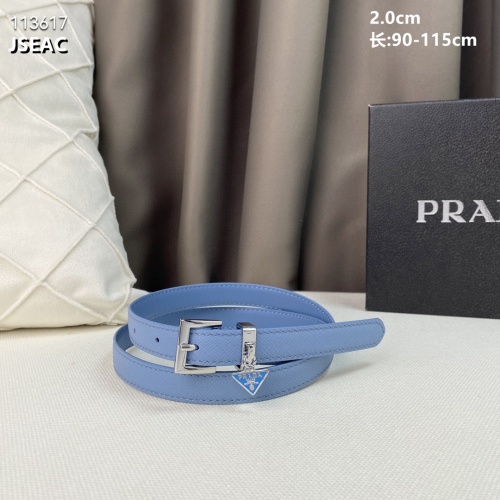 Prada AAA Quality Belts For Women #1013425 $52.00 USD, Wholesale Replica Prada AAA Quality Belts