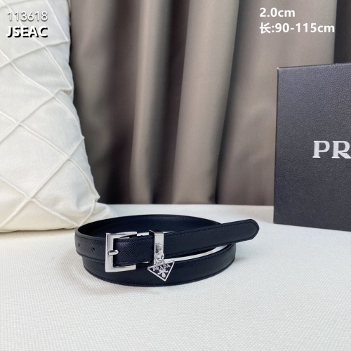 Prada AAA Quality Belts For Women #1013426 $52.00 USD, Wholesale Replica Prada AAA Quality Belts