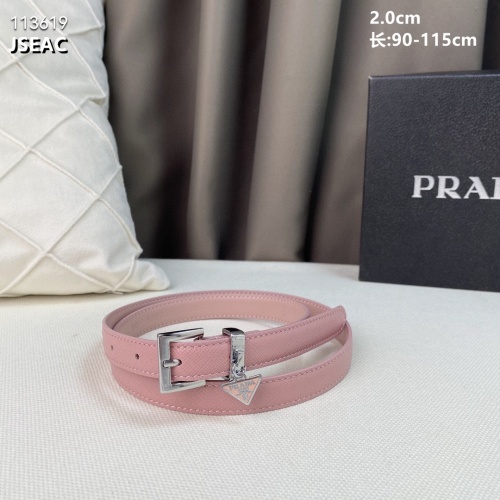 Prada AAA Quality Belts For Women #1013427 $52.00 USD, Wholesale Replica Prada AAA Quality Belts