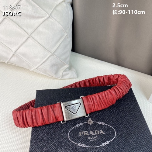 Prada AAA Quality Belts For Women #1013430 $52.00 USD, Wholesale Replica Prada AAA Quality Belts