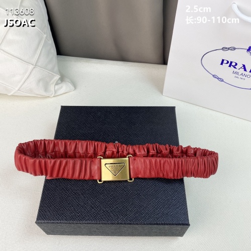 Replica Prada AAA Quality Belts For Women #1013431 $52.00 USD for Wholesale