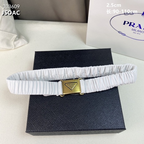 Prada AAA Quality Belts For Women #1013432 $52.00 USD, Wholesale Replica Prada AAA Quality Belts