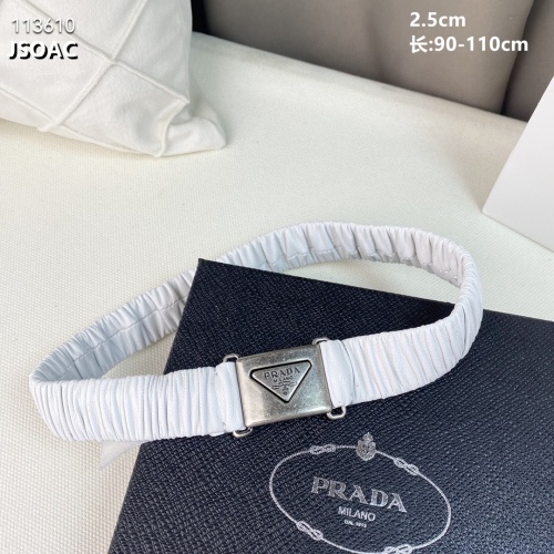 Prada AAA Quality Belts For Women #1013433 $52.00 USD, Wholesale Replica Prada AAA Quality Belts