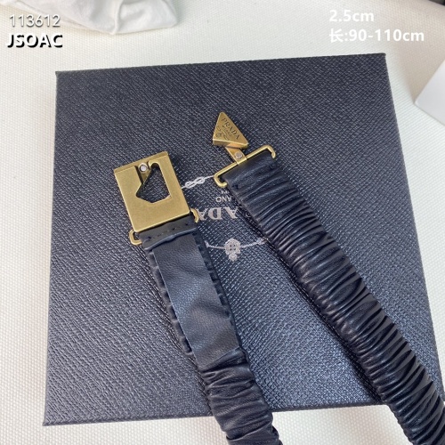 Replica Prada AAA Quality Belts For Women #1013435 $52.00 USD for Wholesale