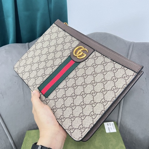 Replica Gucci AAA Man Wallets #1016879 $56.00 USD for Wholesale