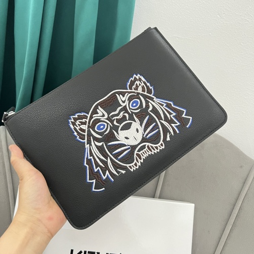 Kenzo AAA Man Wallets #1016916 $56.00 USD, Wholesale Replica Kenzo AAA Man Wallets