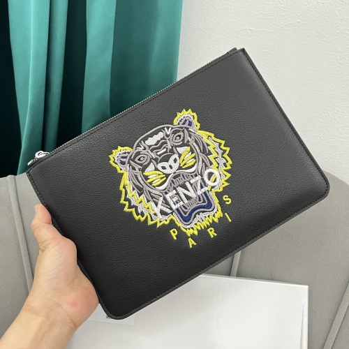 Kenzo AAA Man Wallets #1016917 $56.00 USD, Wholesale Replica Kenzo AAA Man Wallets