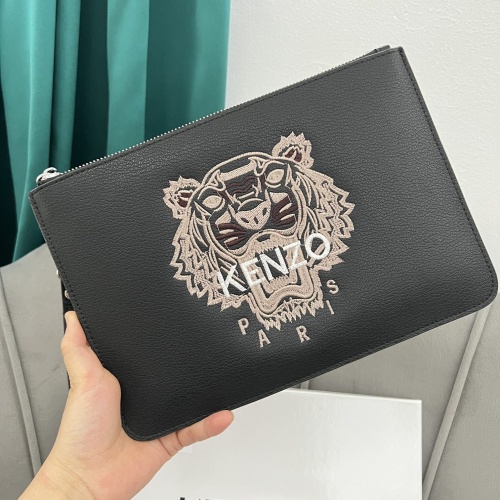 Kenzo AAA Man Wallets #1016918 $56.00 USD, Wholesale Replica Kenzo AAA Man Wallets