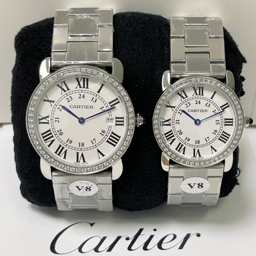 Cartier AAA Quality Watches For Unisex #1020021 $140.00 USD, Wholesale Replica Cartier AAA Quality Watches