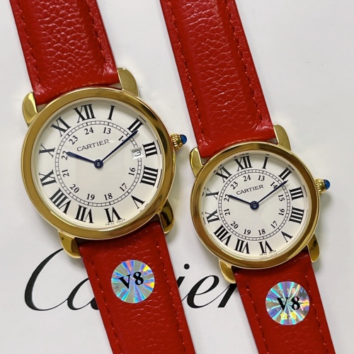 Cartier AAA Quality Watches For Unisex #1020032 $130.00 USD, Wholesale Replica Cartier AAA Quality Watches