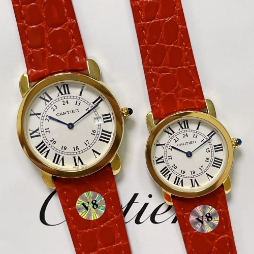 Cartier AAA Quality Watches For Unisex #1020033 $130.00 USD, Wholesale Replica Cartier AAA Quality Watches