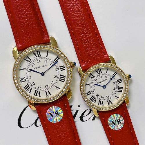 Cartier AAA Quality Watches For Unisex #1020034 $130.00 USD, Wholesale Replica Cartier AAA Quality Watches