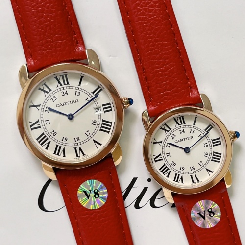 Cartier AAA Quality Watches For Unisex #1020036 $130.00 USD, Wholesale Replica Cartier AAA Quality Watches