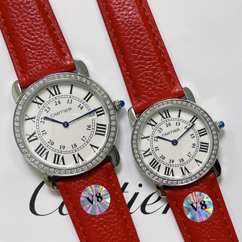 Cartier AAA Quality Watches For Unisex #1020043 $130.00 USD, Wholesale Replica Cartier AAA Quality Watches