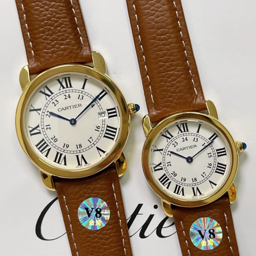 Cartier AAA Quality Watches For Unisex #1020049 $130.00 USD, Wholesale Replica Cartier AAA Quality Watches