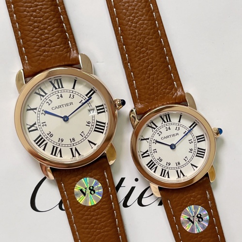 Cartier AAA Quality Watches For Unisex #1020050 $130.00 USD, Wholesale Replica Cartier AAA Quality Watches