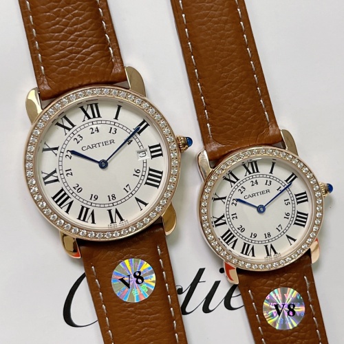 Cartier AAA Quality Watches For Unisex #1020052 $130.00 USD, Wholesale Replica Cartier AAA Quality Watches