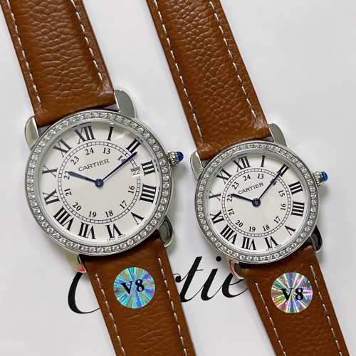 Cartier AAA Quality Watches For Unisex #1020054 $130.00 USD, Wholesale Replica Cartier AAA Quality Watches