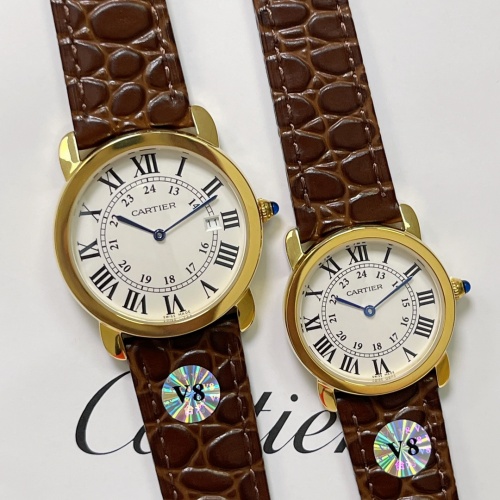 Cartier AAA Quality Watches For Unisex #1020055 $130.00 USD, Wholesale Replica Cartier AAA Quality Watches